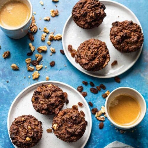 paleo gingerbread muffins