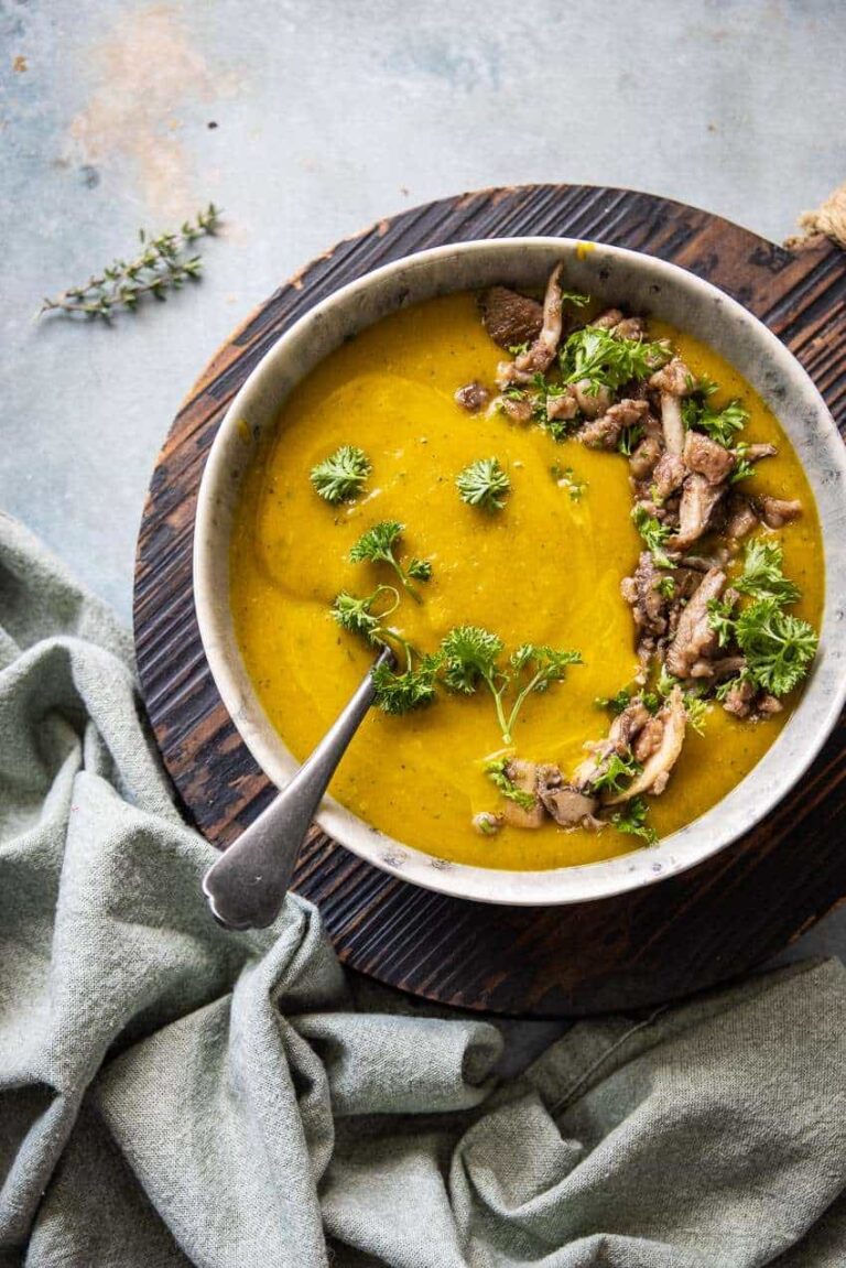 Jamie Oliver's pumpkin soup with pear and chestnuts Simone's Kitchen