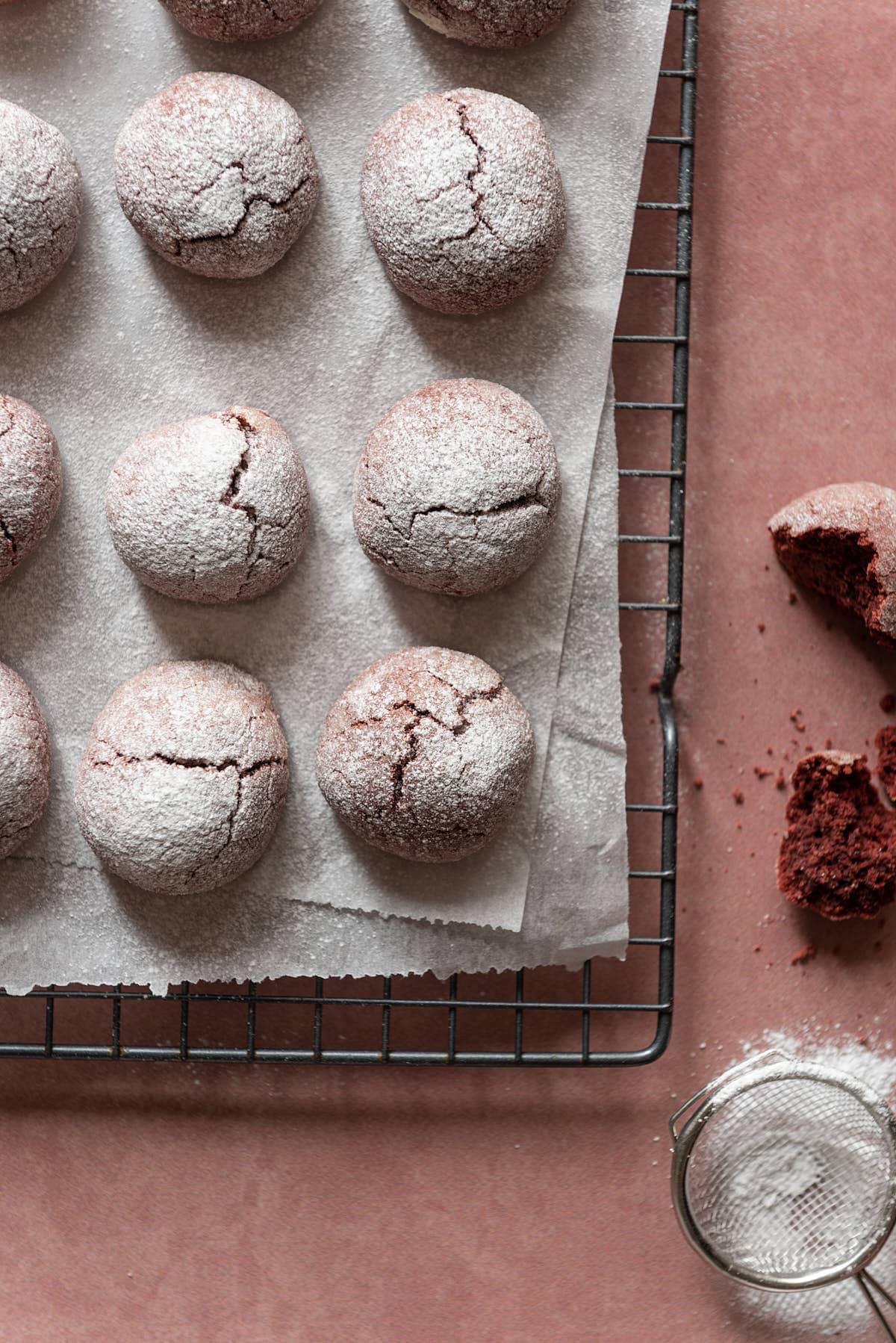 red velvet cookies