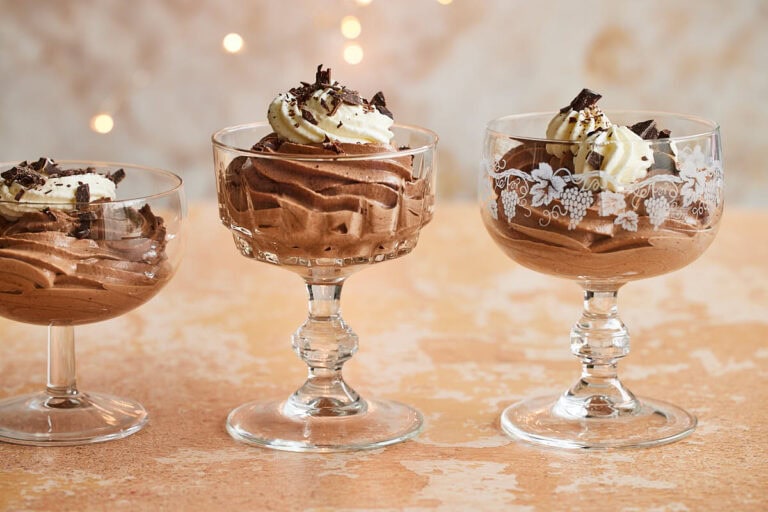 Chocolate mousse no eggs