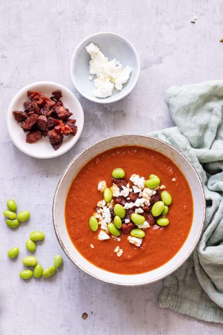 spicy bell pepper soup