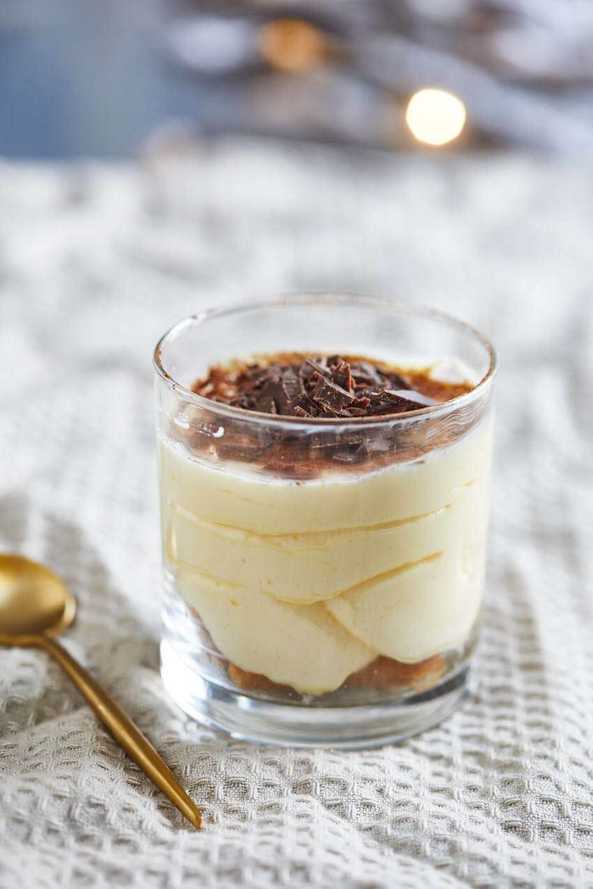 Tiramisu with amaretto