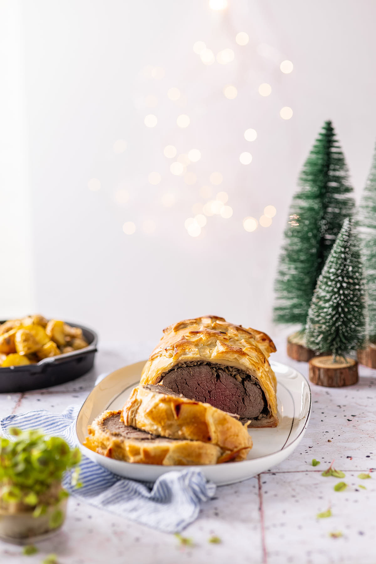 Christmas beef wellington