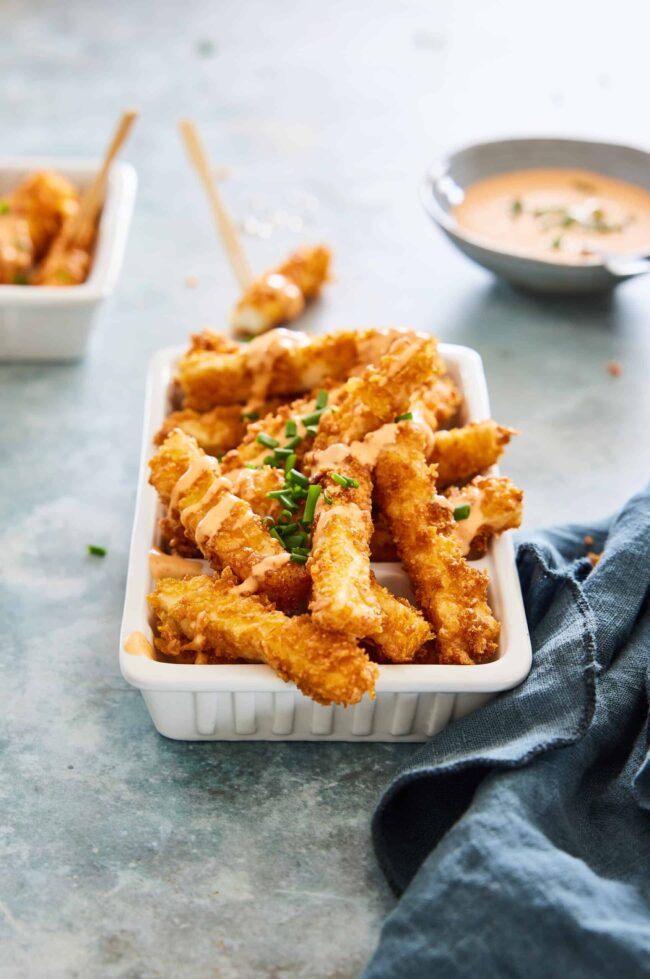 Halloumi fries