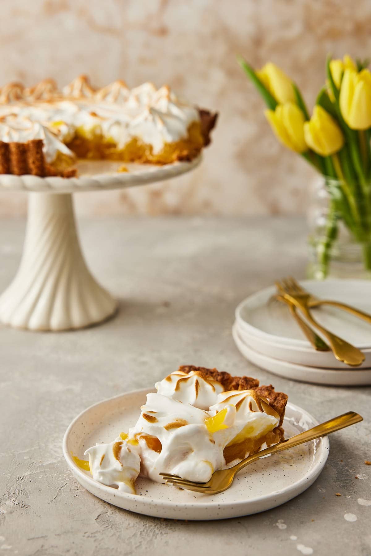 Lemon meringue pie