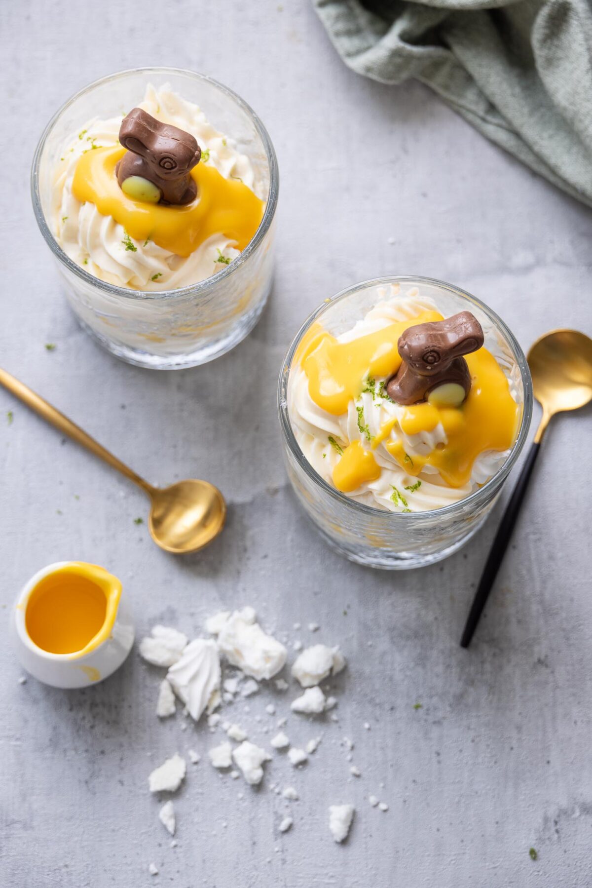 Easy eton mess with eggnog