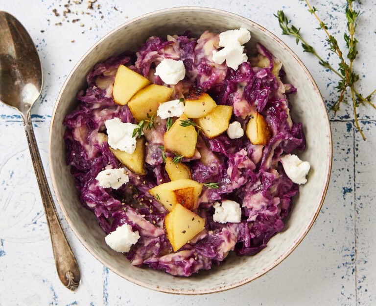 Dutch red cabbage mash