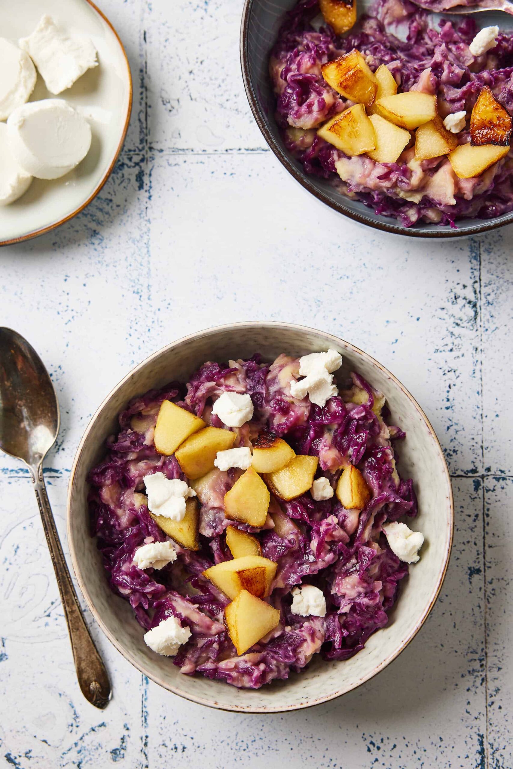 red cabbage mash