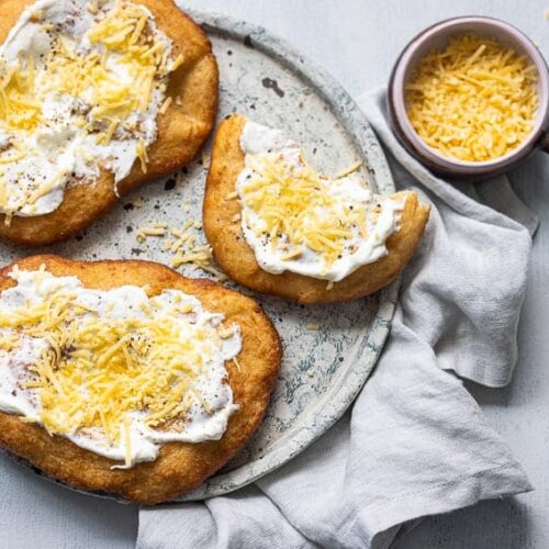 Hungarian langos