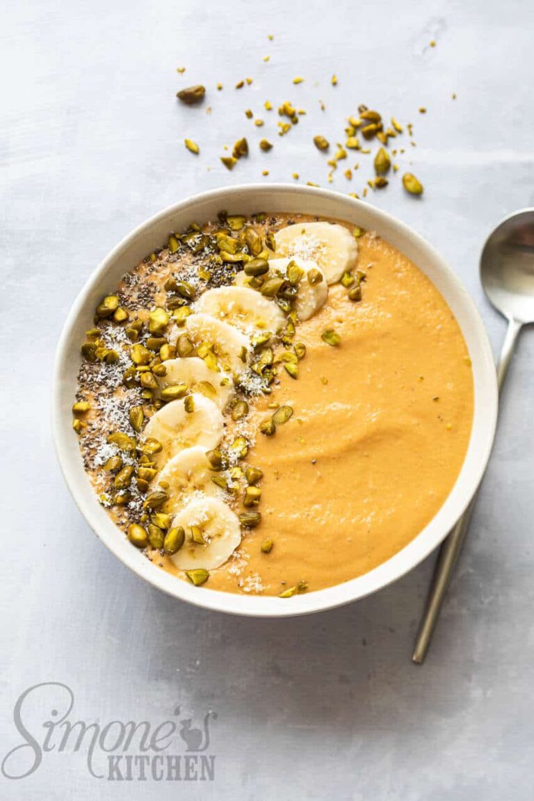 sweet potato smoothie bowl