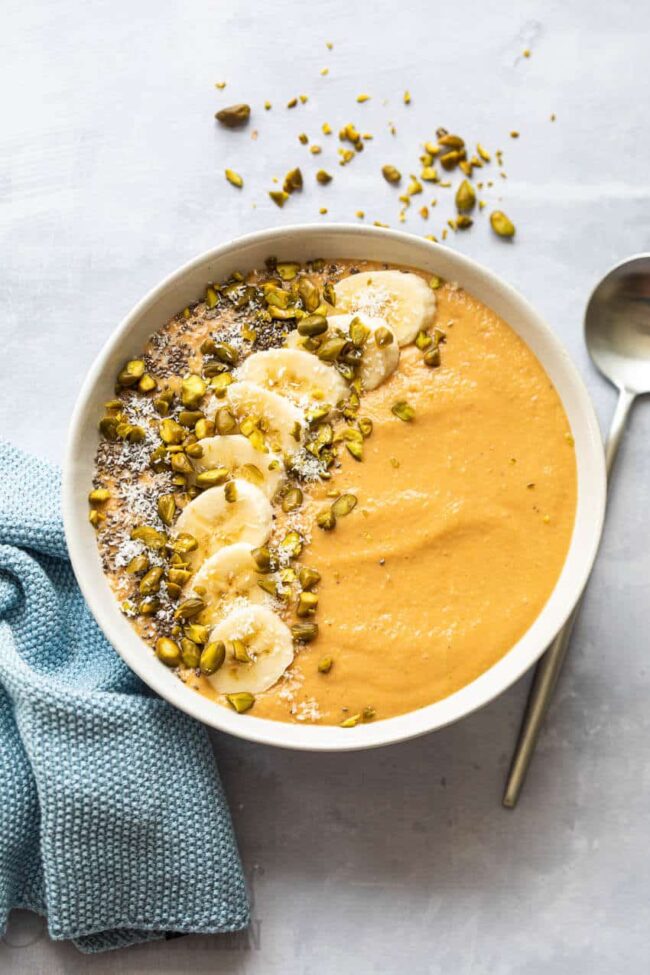 sweet potato smoothie bowl