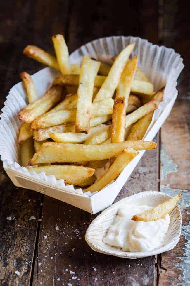 Perfectly crispy french fries