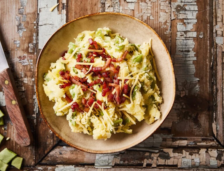 Dutch runner bean mash