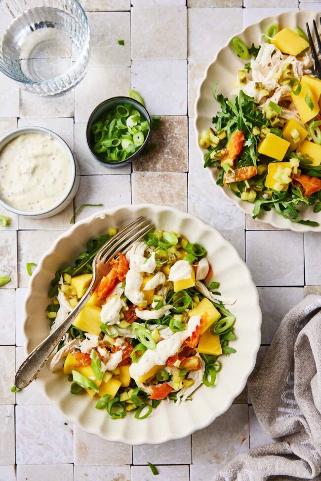 Chicken mango salad
