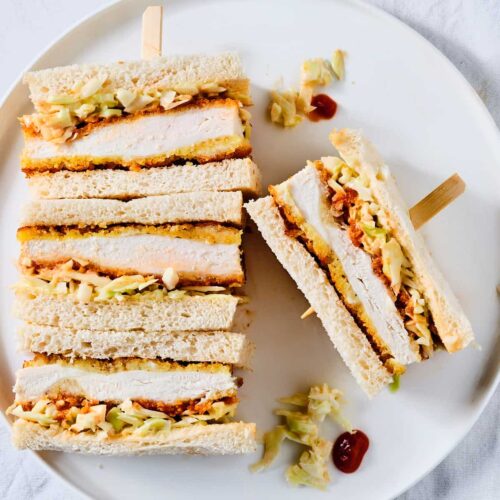 Katsu sando sandwich