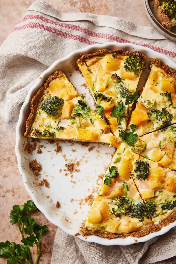 Easy pumpkin quiche