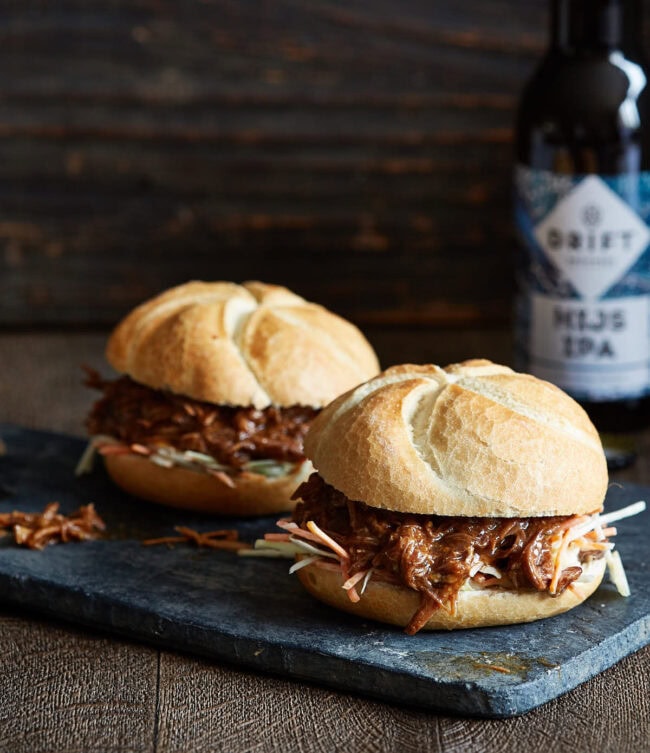 Pulled pork slow cooker