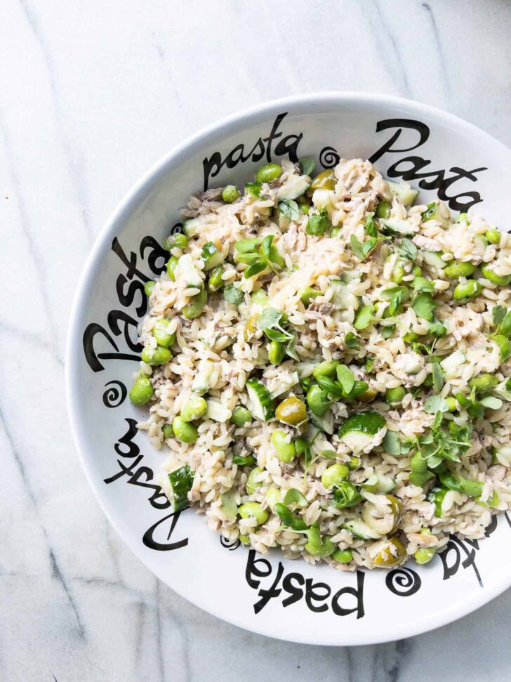 pasta salad with tuna