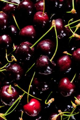 Fresh cherries