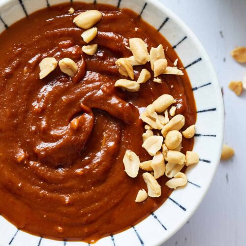 Easy peanut sauce recipe