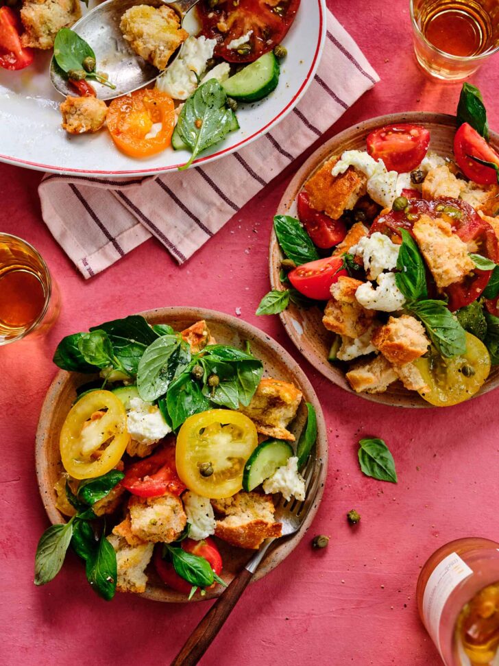 Panzanella salad recipe