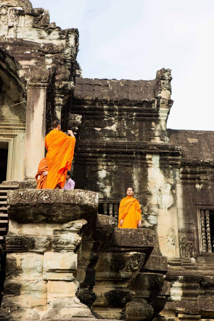 Cambodia monks