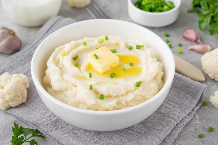 Cauliflower puree