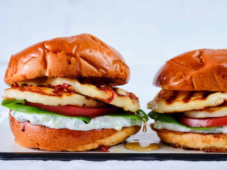 Halloumi burgers