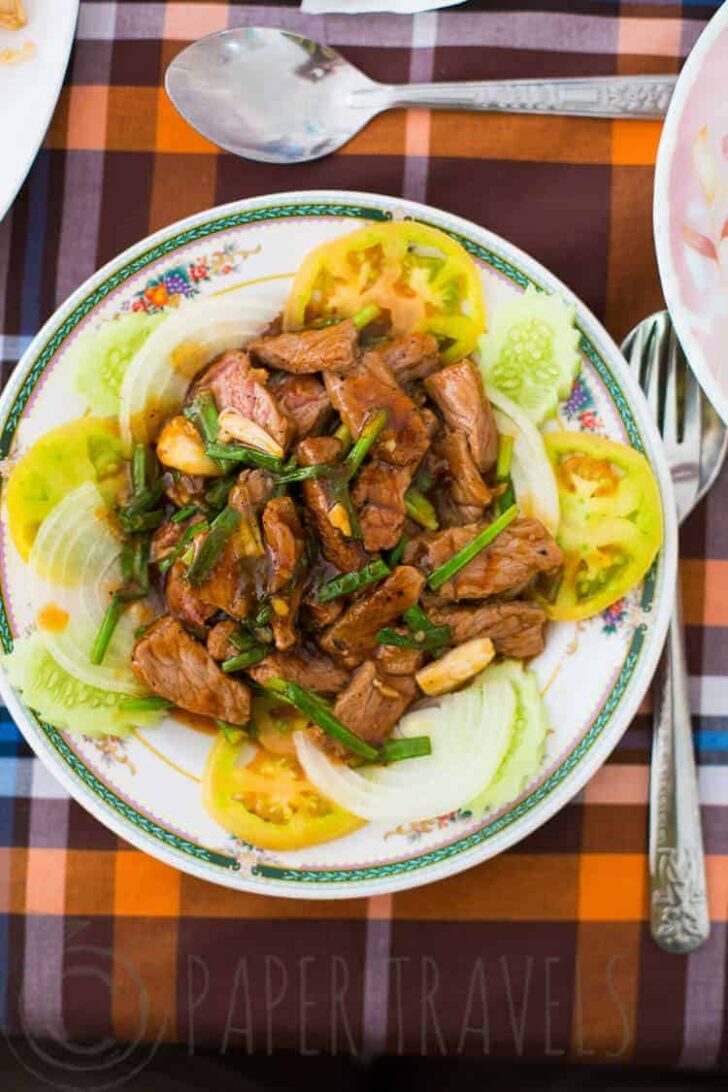 the original lok lak dish