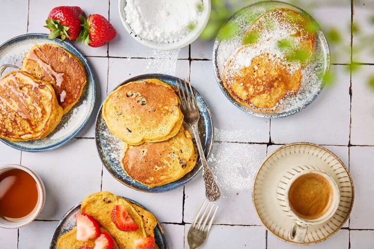 pumpkin pancakes - arepa di pampuna