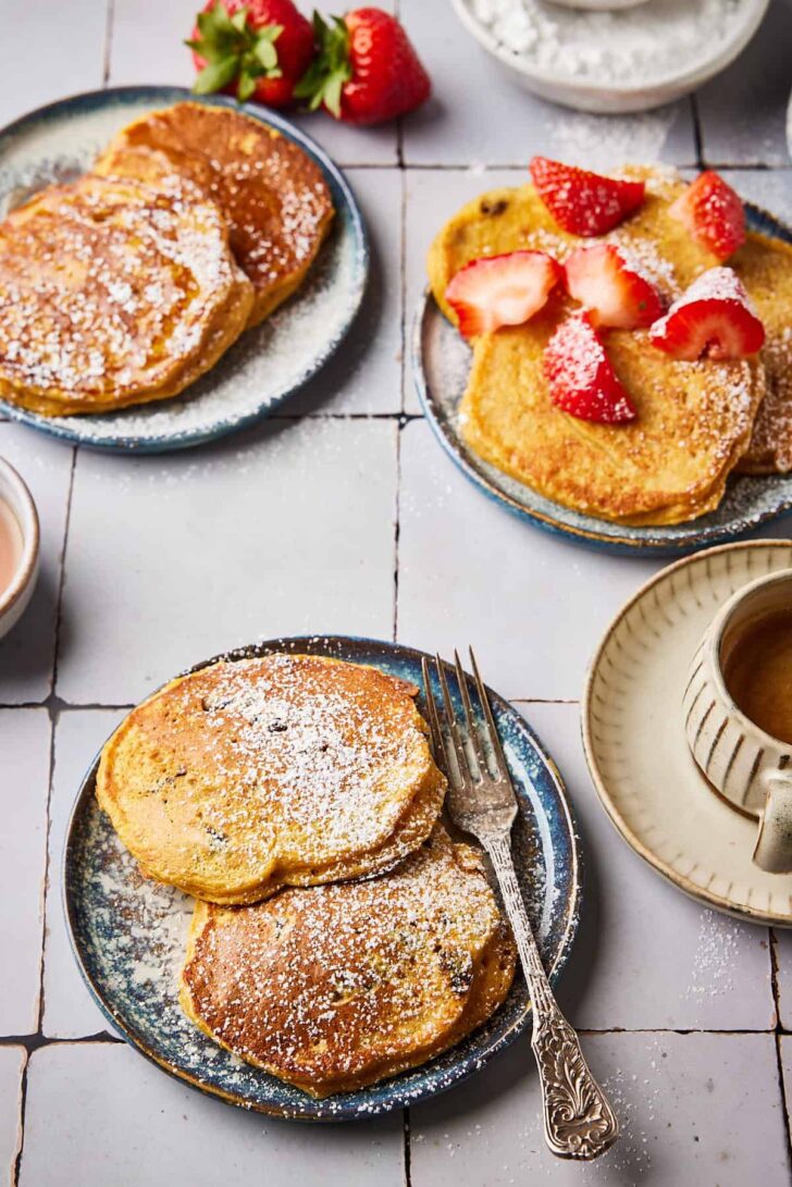 pumpkin pancakes - arepa di pampuna