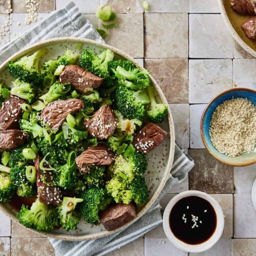 Broccoli stir fry