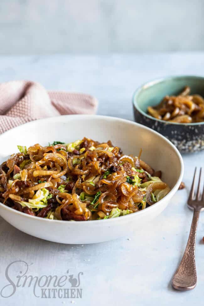 Green cabbage recipe