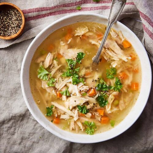 Old fashioned chicken soup