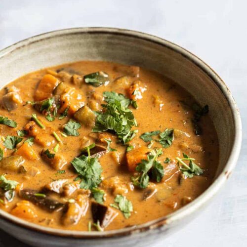 Vegan coconut curry