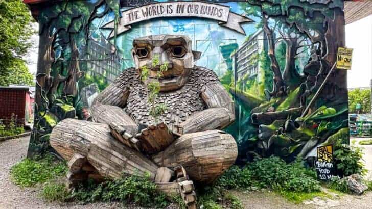 Thomas Dambo wooden giants