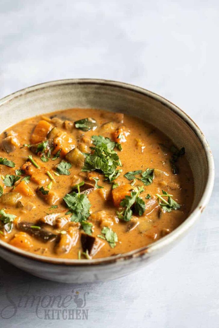 Vegan coconut curry