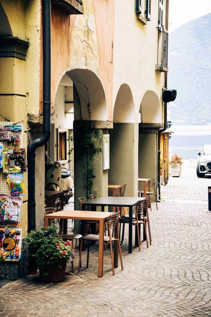 Porlezza at lake lugano