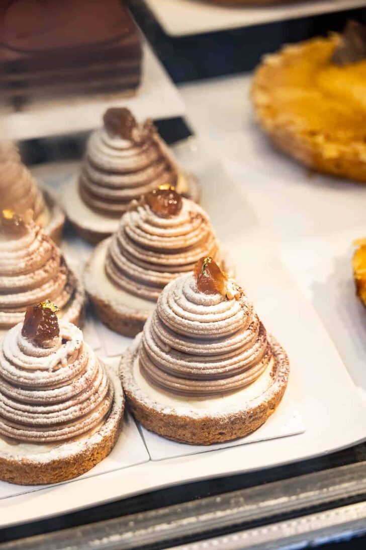 Pastries in the window in Lugano