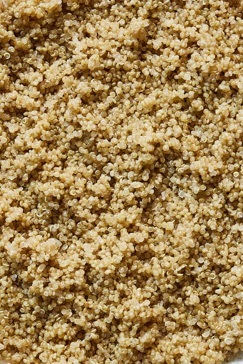 Cooked quinoa