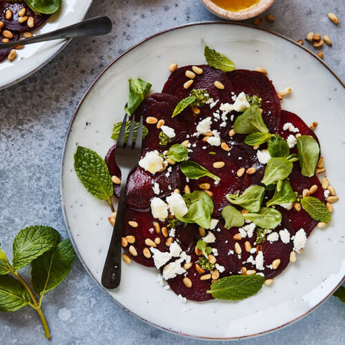Beetroot carpaccio