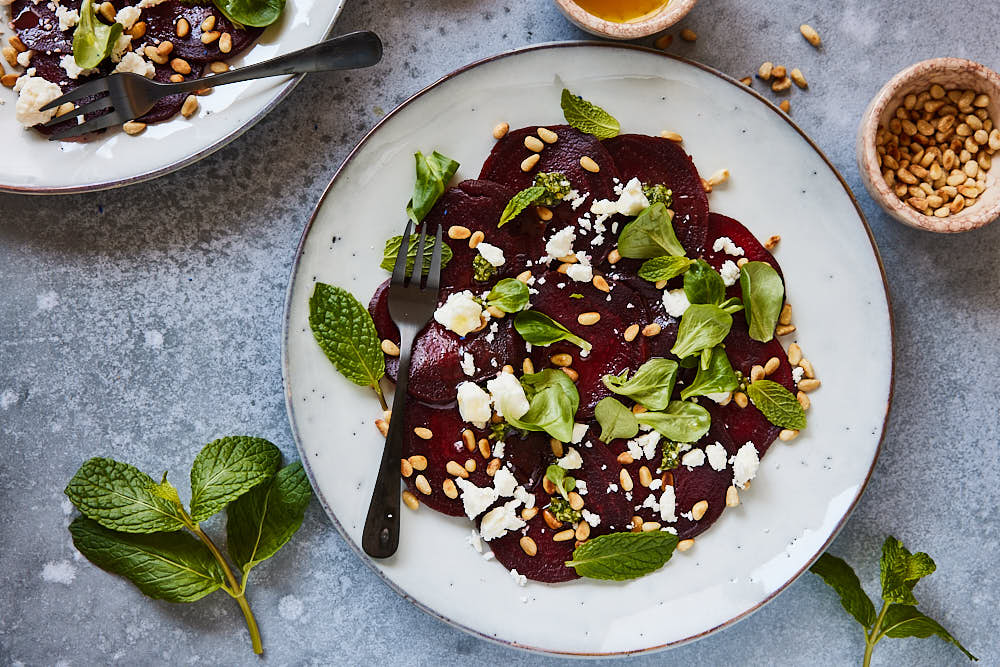 Beetroot carpaccio