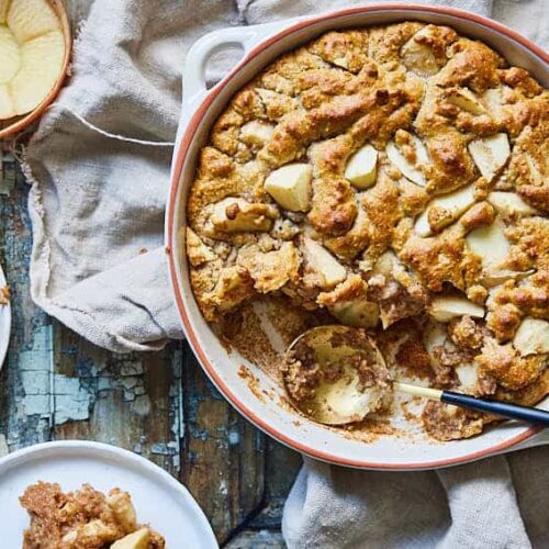 Gluten free apple crumble