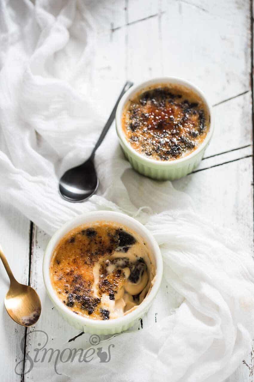 Oreo creme brulee