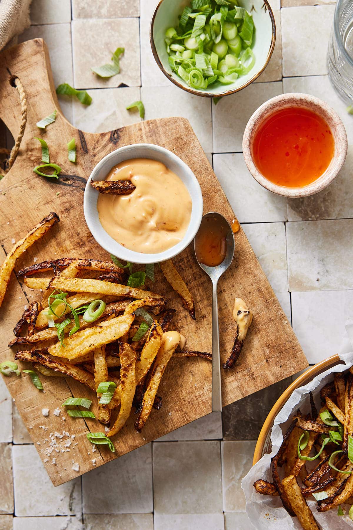 Kohlrabi fries