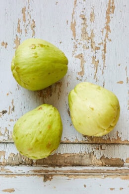 What is chayote?