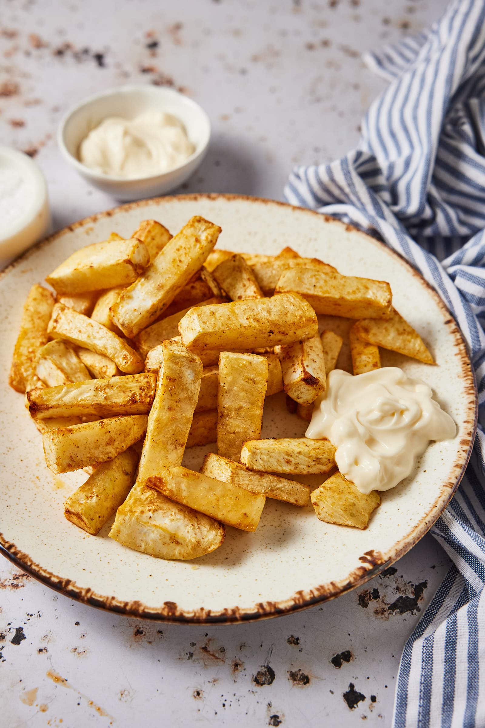 Celeriac fries