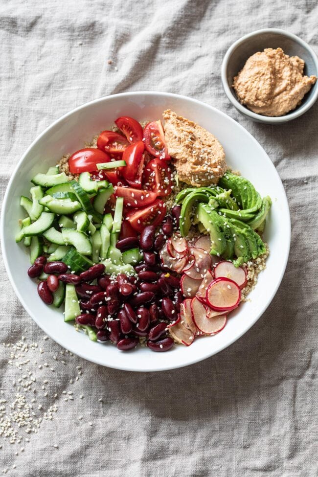 Vegan buddha bowl