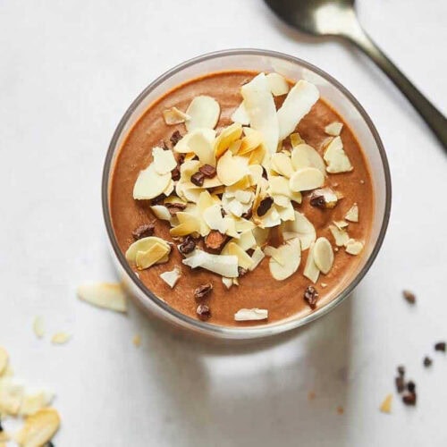 Vegan chocolate mousse