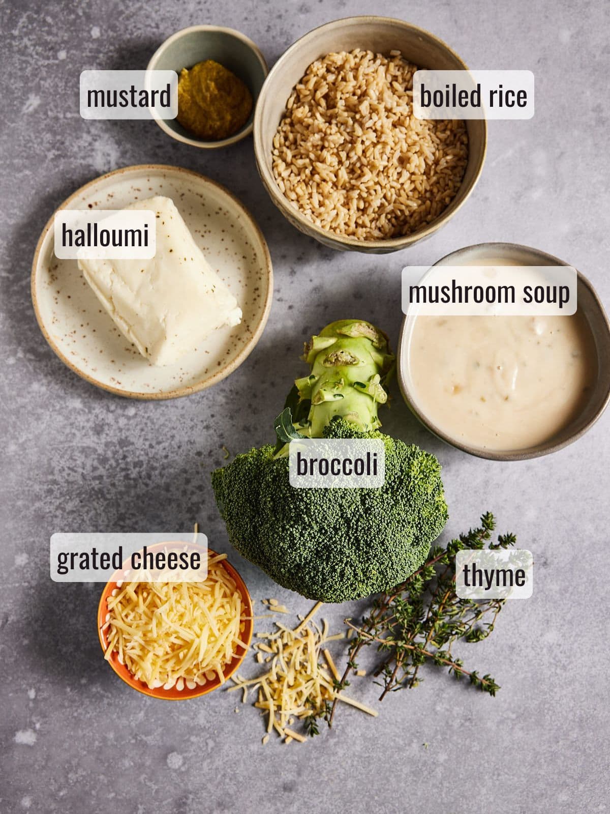 Broccoli cheese casserole ingredients